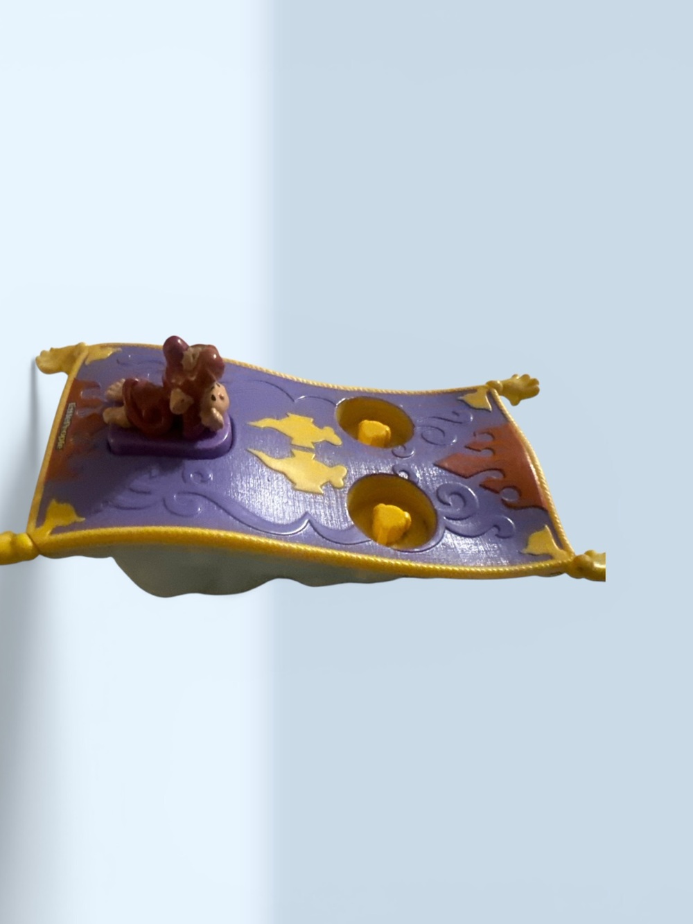 Fisher-Price Purple and Yellow Magic Carpet Playset with Removable Figure